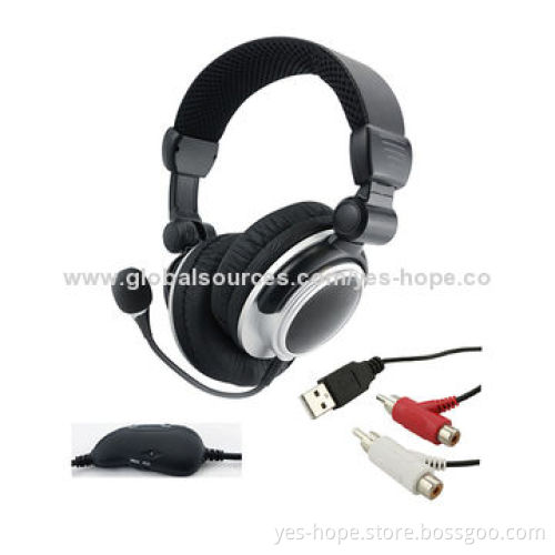 Portable computer game console headphones with mic